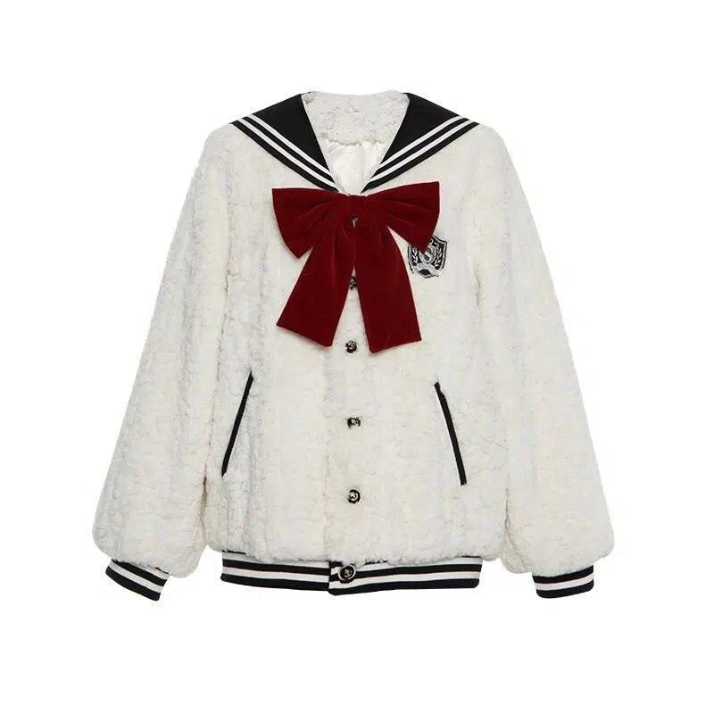 Sailor scout jacket - anime - girl - cosplay - long sleeve sweater - magical