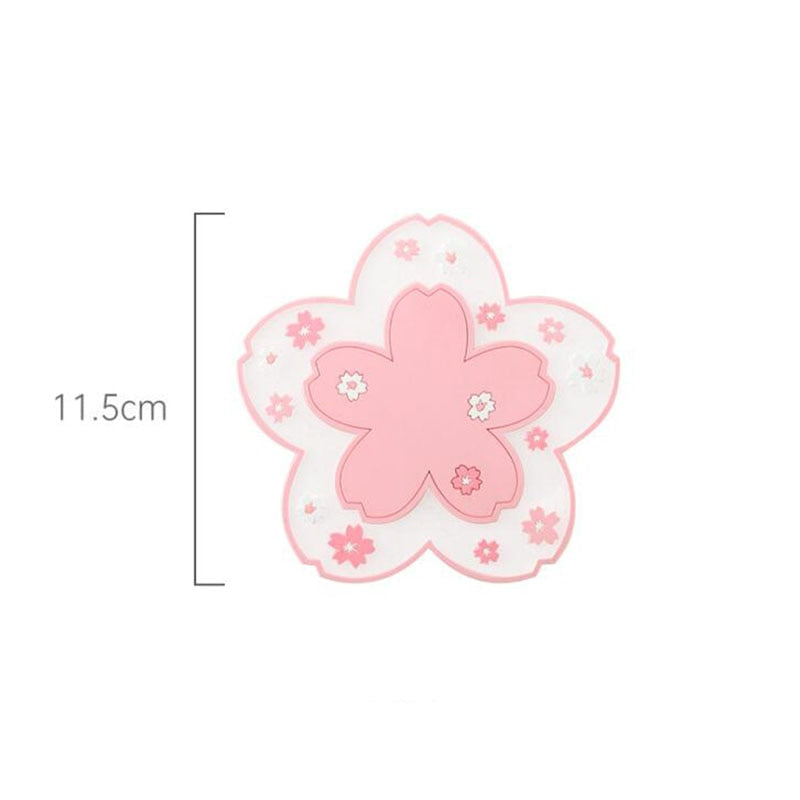 Sakura blossom coasters - cherry blossom - drink coasters - drinkware - kawaii - kitchenware