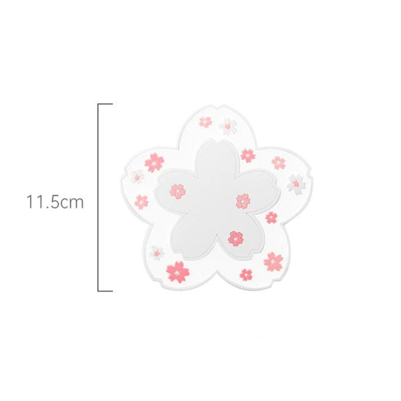 Sakura blossom coasters - cherry blossom - drink coasters - drinkware - kawaii - kitchenware