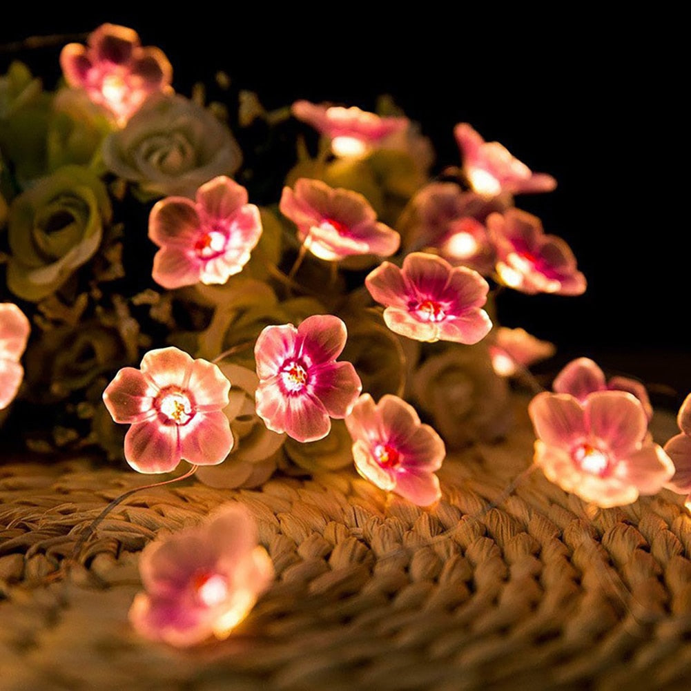 Sweet Sakura Cherry Blossom LED String Lights | Kawaii Babe