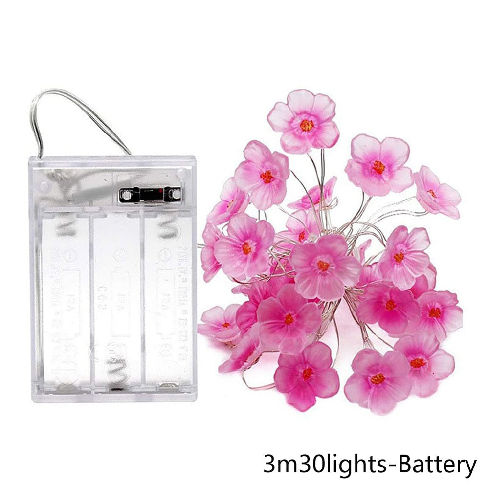 Sweet Sakura Cherry Blossom LED String Lights | Kawaii Babe