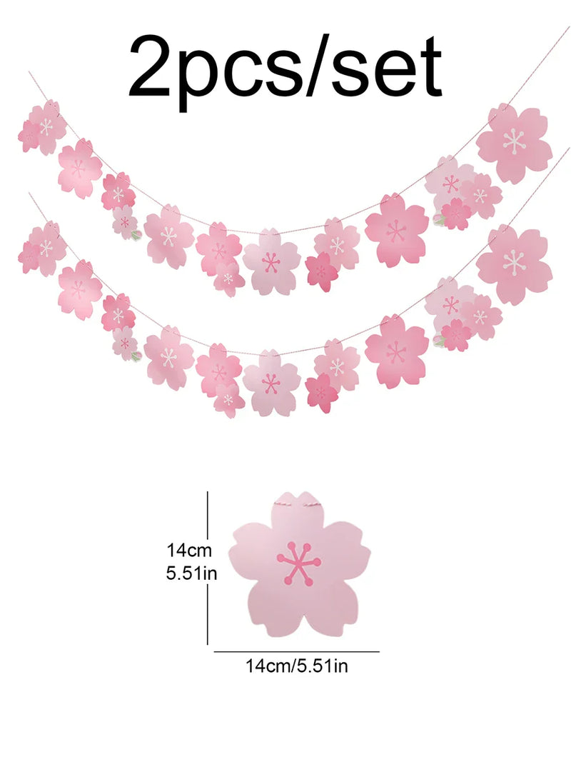 Sakura flower wall art - cherry blossom - blossoms - decoration - party - sakura