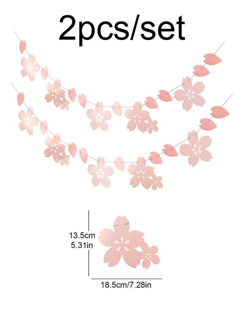 Sakura flower wall art - cherry blossom - blossoms - decoration - party - sakura