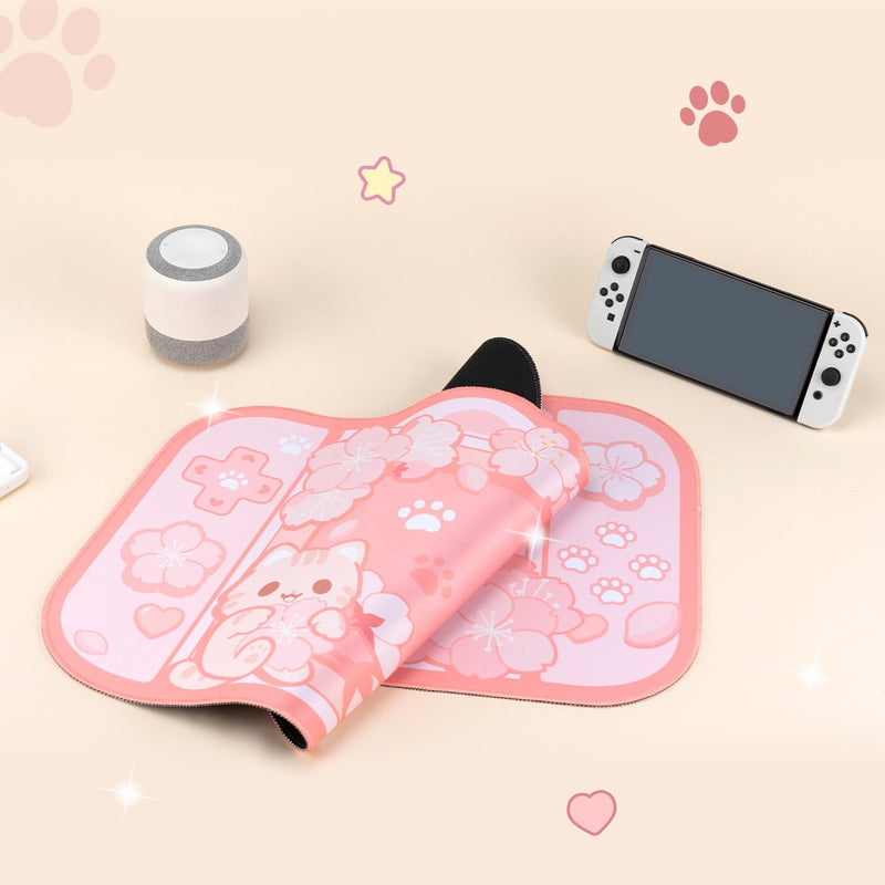 Sakura neko gaming mousepad - egirl - gamer - girls - gaming - mouse pad