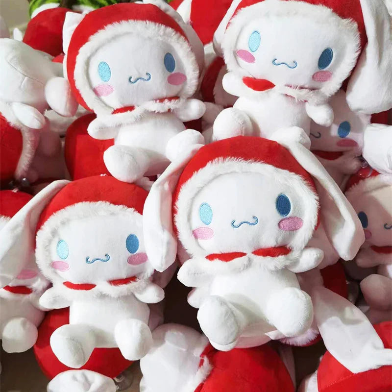 Santa cinna plush - christmas - cinnamoroll - festive - holiday - holidays