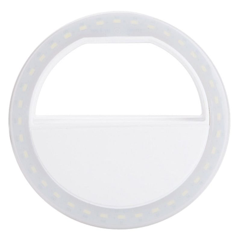 selfie ring light LED Professional photoshoot universal size for all phones clip on flashlight by kawaii babe