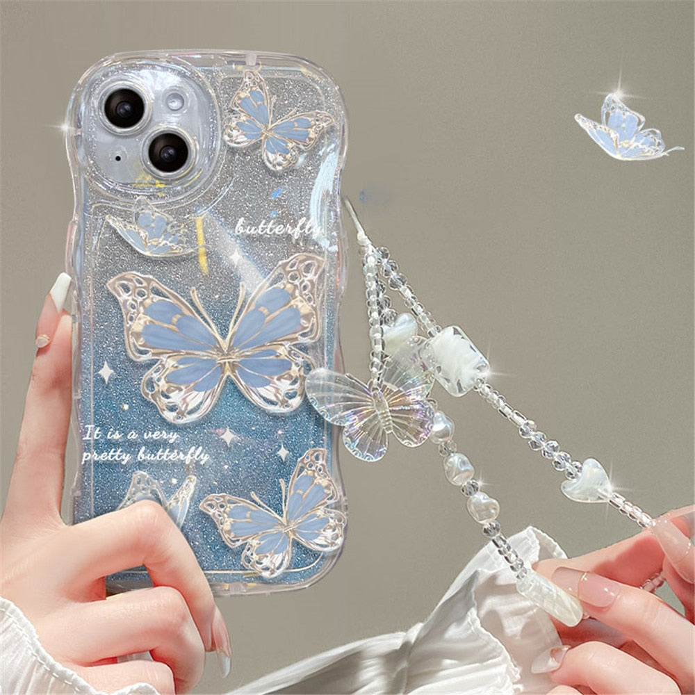 iPhoneアクセサリー CASETiFY  X-girl  BUTTERFLY  iPhone11 Amazon.com: iPhone 11 Case Glitter Butterfly Sparkle Case