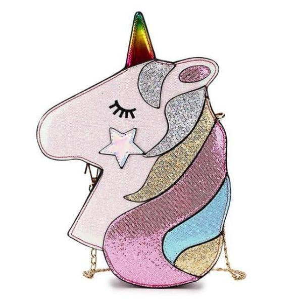 Shimmering unicorn bag - bag - bags - glitetr - glitter - glittering