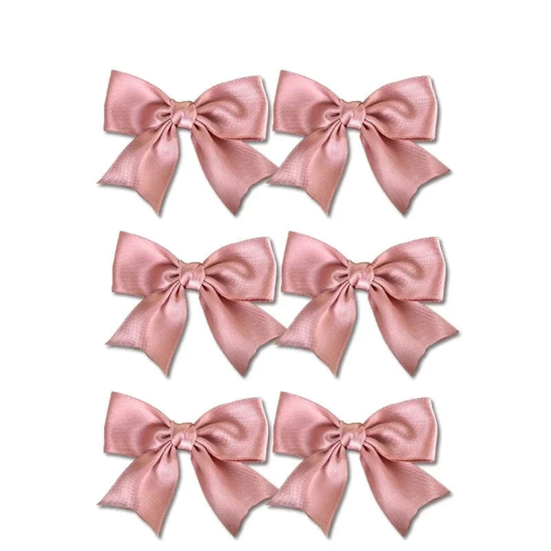 Silk ribbon bow hair clips - bows - hair accessory - clips - pins - kawaii