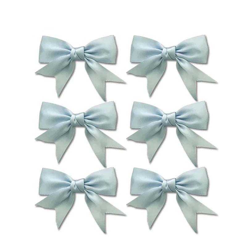 Silk ribbon bow hair clips - bows - hair accessory - clips - pins - kawaii