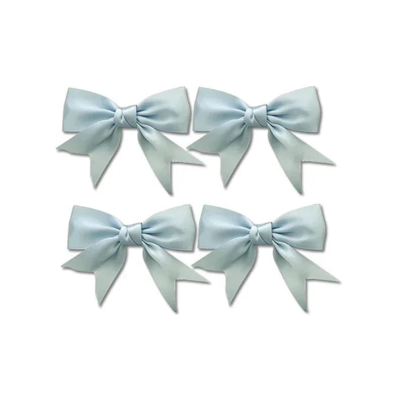 Silk ribbon bow hair clips - bows - hair accessory - clips - pins - kawaii