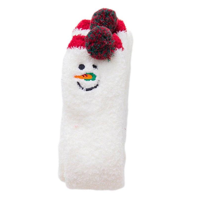 Snowman thigh highs - animal socks - animals - babies - baby