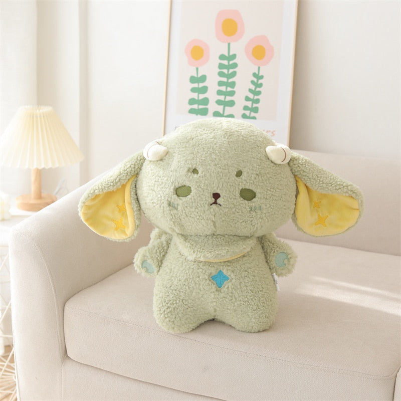 Kawaii soft cosmic galaxy sheep plushie stuffed animal