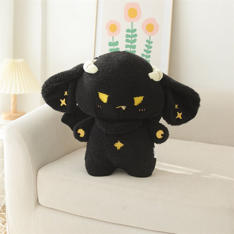 Kawaii soft cosmic galaxy sheep plushie stuffed animal