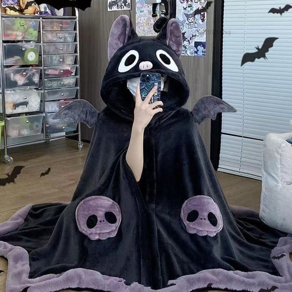 Spooky Halloween Bat Cloak