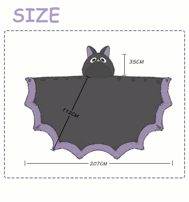 Spooky Halloween Bat Cloak