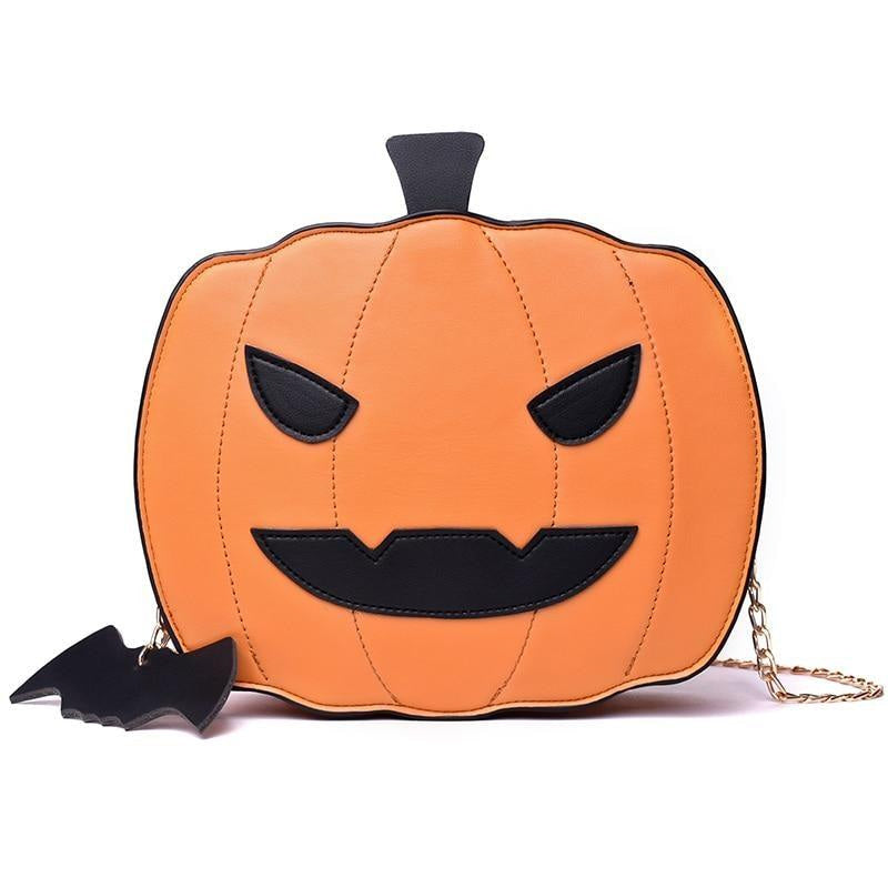 Spoopy Pumpkin Bag Jack-O-Lantern Purse Halloween – Kawaii Babe