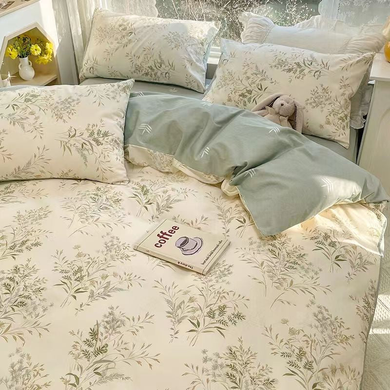 Spring floral bedding sets - bedding - set - bows - comforter - floral