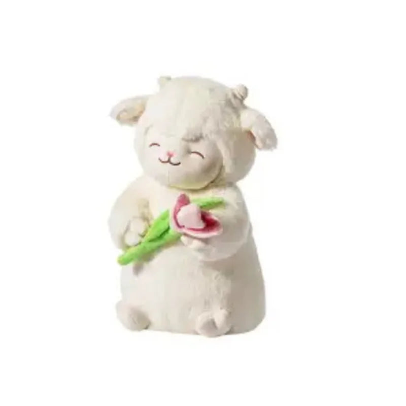 Kawaii Spring Tulip Lamb Plush Toy Stuffed Animal – Kawaii Babe Kawaii Spring Tulip Lamb Plush Toy Stuffed Animal – Kawaii Babe