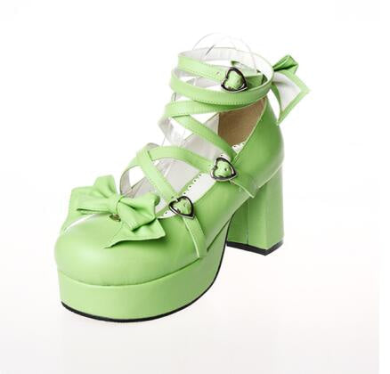 Strappy wrap princess heels - ankle strap - straps - egl - heels - high