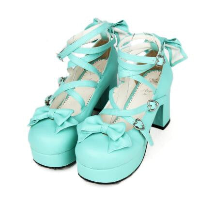 Strappy wrap princess heels - ankle strap - straps - egl - heels - high