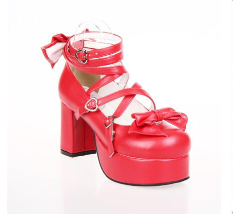 Strappy wrap princess heels - ankle strap - straps - egl - heels - high