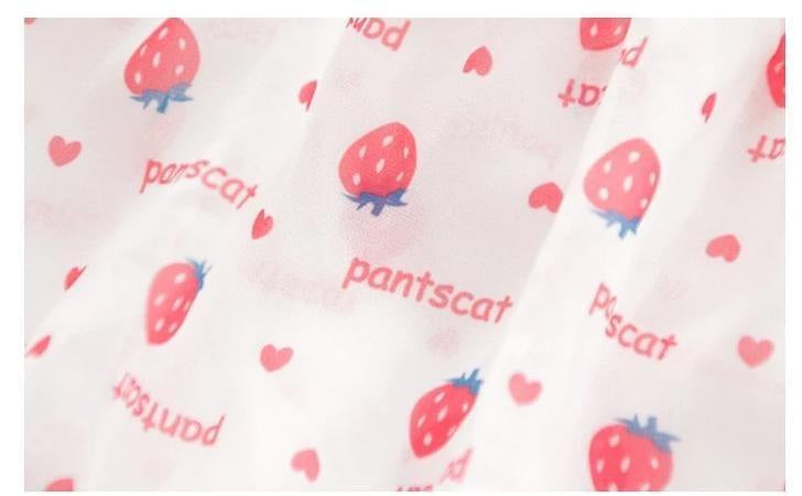 Kawaii strawberry bloomer shorts harajuku sweet lolita fairy kei