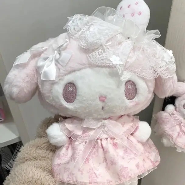 Strawberry lace my melody plush - kawaii - plush - toys - plushies - sanrio