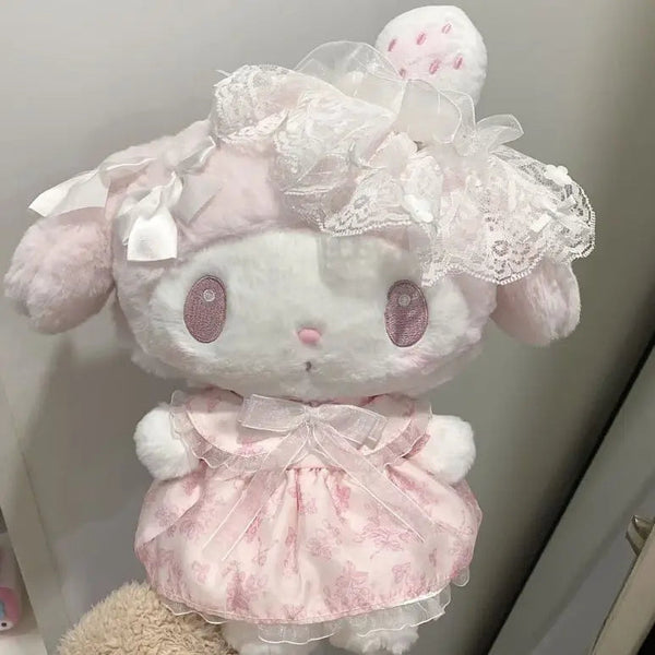 Strawberry lace my melody plush - kawaii - plush - toys - plushies - sanrio