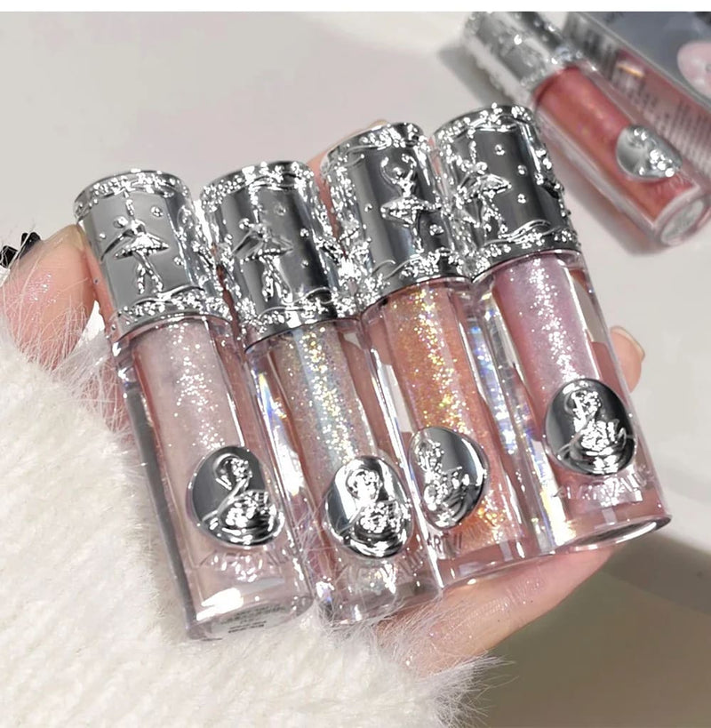 Kawaii subtle shimmer liquid glitter eyeshadow highlight