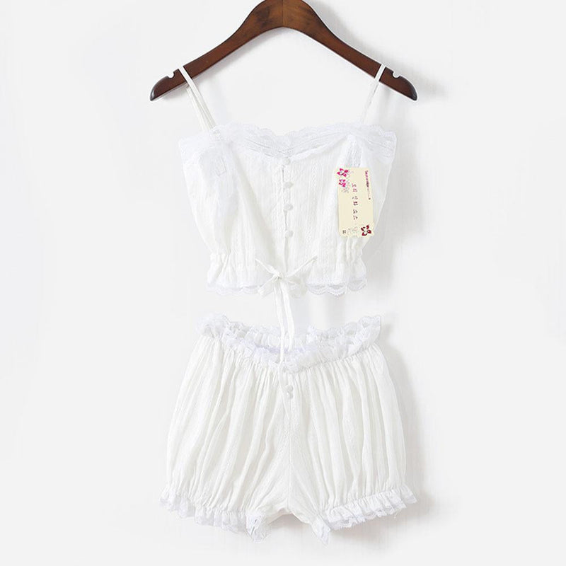 Summer princess jammies - bloomer - bloomers - booty shorts - complete set