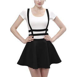 Suspender Style Cut-Out Hollow Dress Overall Skirt by Kawaii Babe Suspender Style Cut-Out Hollow Dress Overall Skirt by Kawaii Babe