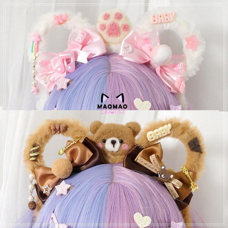 Sweet baby ears - fairy kei - hair accessories - hairband - headband - headbands