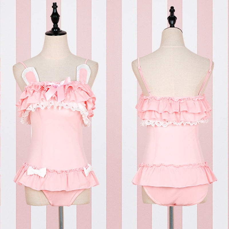 Sweet Bunny Romper - abdl, adult, adult onesie, age regression, agre Kawaii Babe