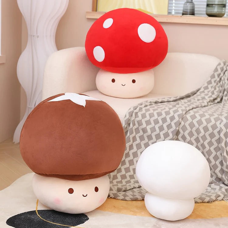 Kawaii sweet toadstool mushroom plushie stuffed animal