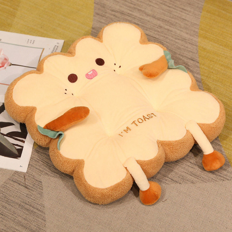 Sweet toast chair cushion - bread - chair pad - cushions - gaming - kawaii