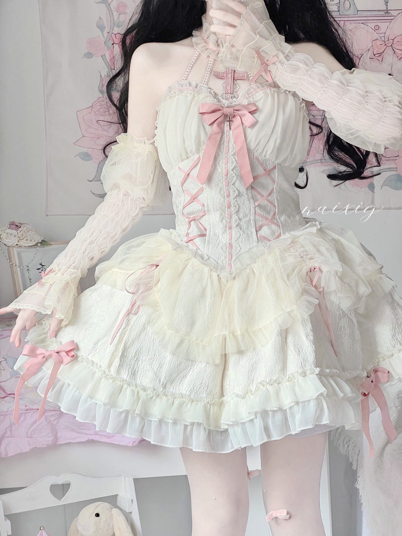 Elegant Gothic Lolita Dress EGL Community Queen Royalty Kawaii Babe Black / M
