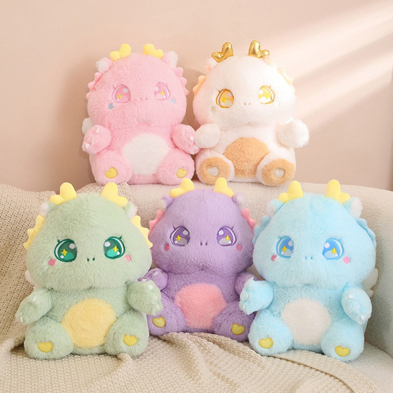 Tiny Pastel Dragon Plush - Main Image