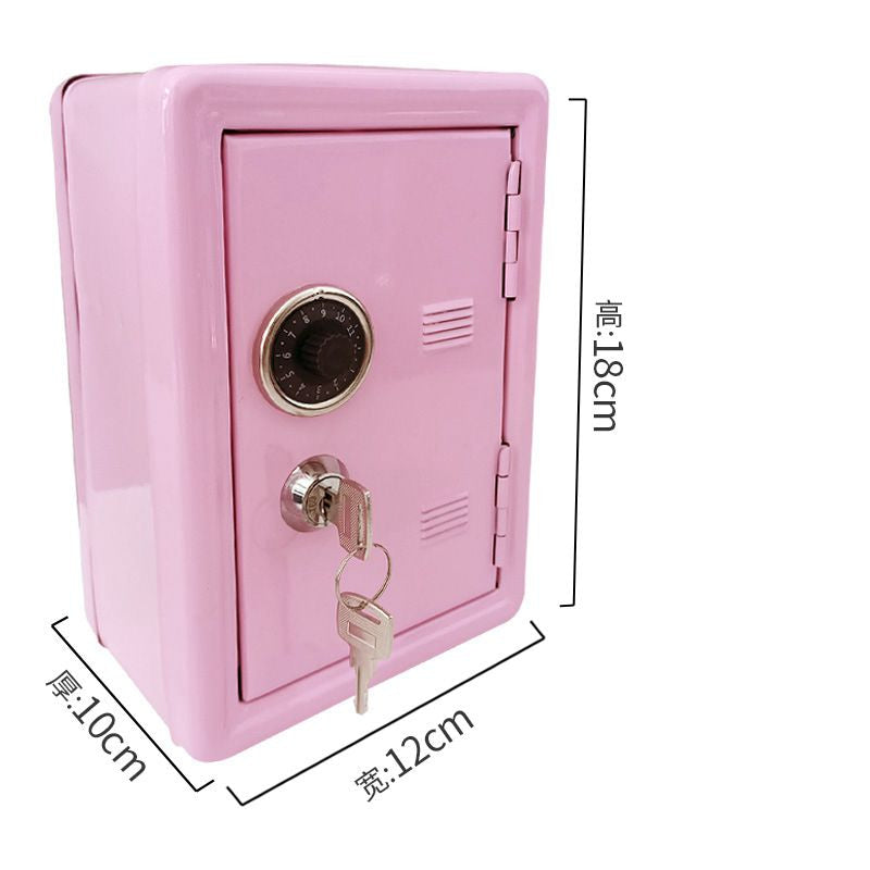 Tiny pastel storage locker - combination - kawaii - locker - pastel - piggy bank