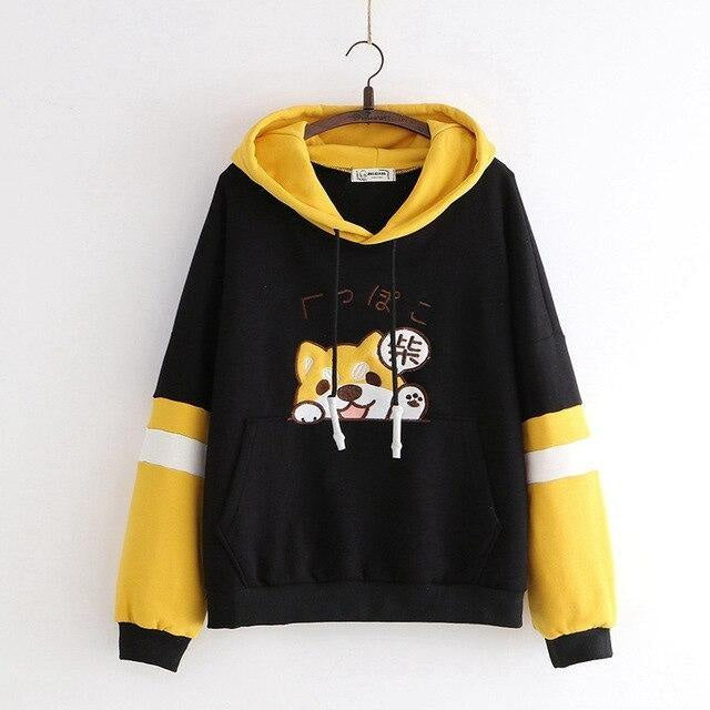 Tiny pupper hoodie - corgi - dog - dogs - harajukuk - hoodies