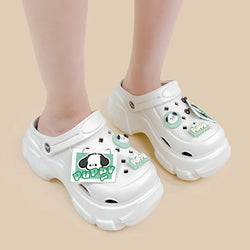 Tiny puppy clogs - croc - crocs - indoor shoes - pocachocco - pochacco