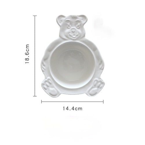 Tiny teddy ceramic bowl - bear - bowl - cooking - cookware - kawaii