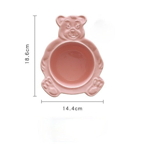 Tiny teddy ceramic bowl - bear - bowl - cooking - cookware - kawaii