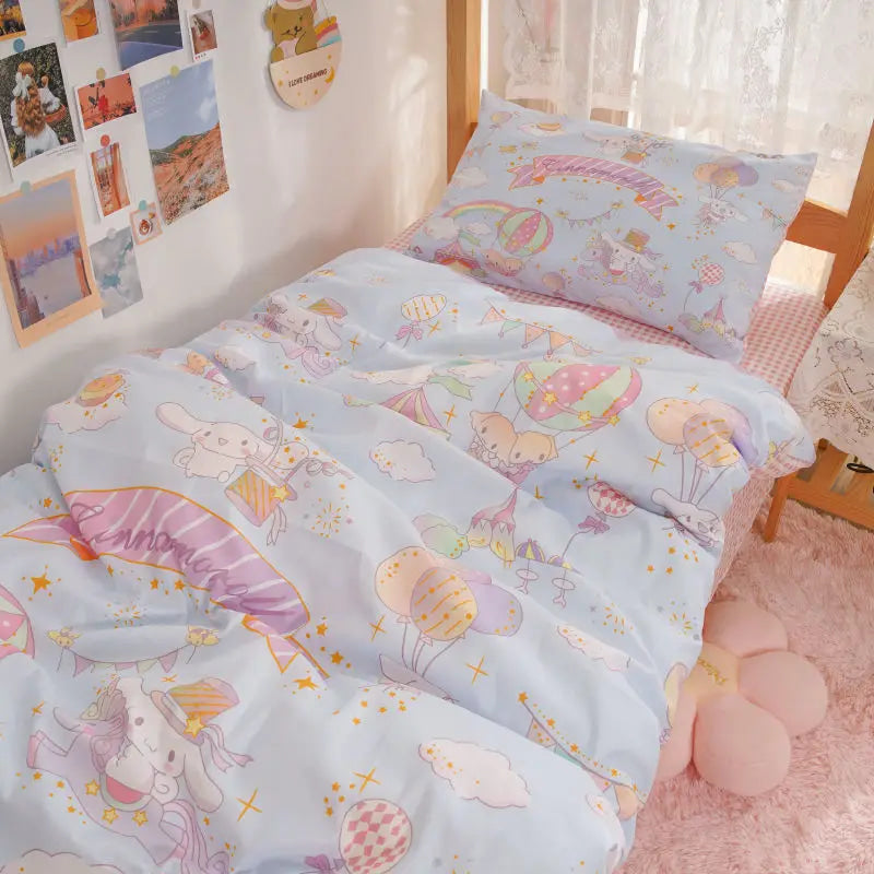 Ultra kawaii bedding sets - bedding - bedroom set - blankets - cinnamoroll - comforter