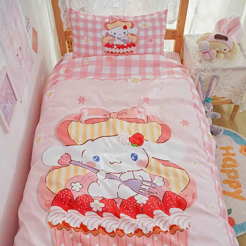 Ultra kawaii bedding sets - bedding - bedroom set - blankets - cinnamoroll - comforter