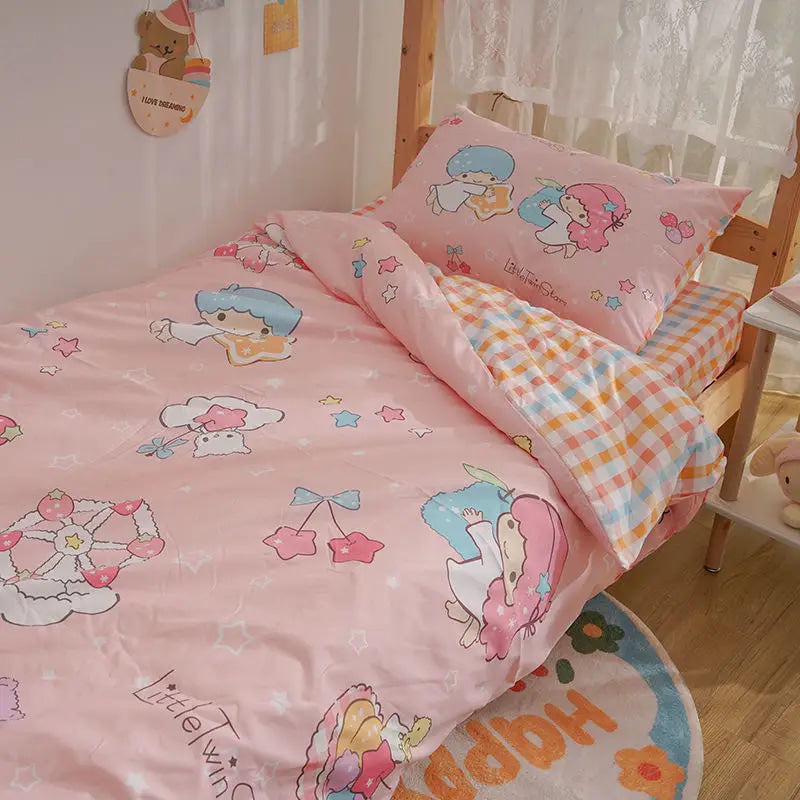 Ultra kawaii bedding sets - bedding - bedroom set - blankets - cinnamoroll - comforter