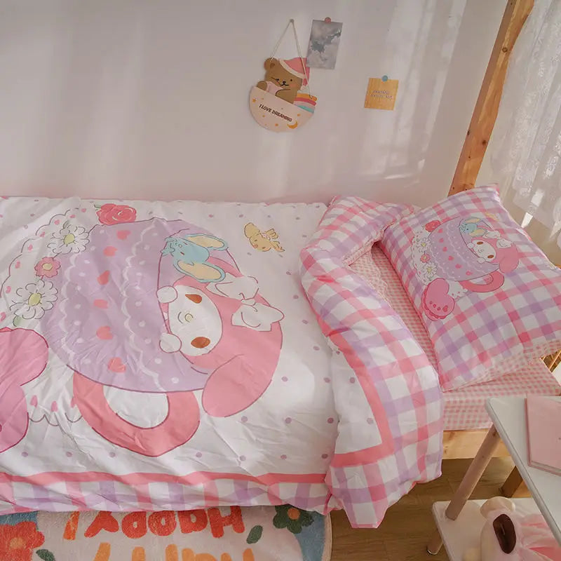 Ultra kawaii bedding sets - bedding - bedroom set - blankets - cinnamoroll - comforter