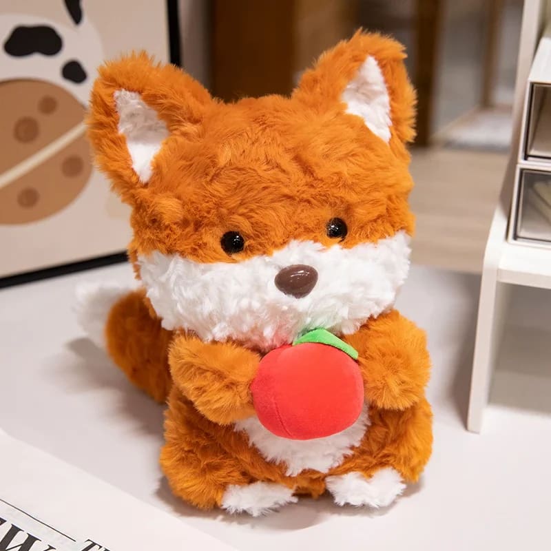 Kawaii ultra plush fruit feast kitsune toy stuffed animal
