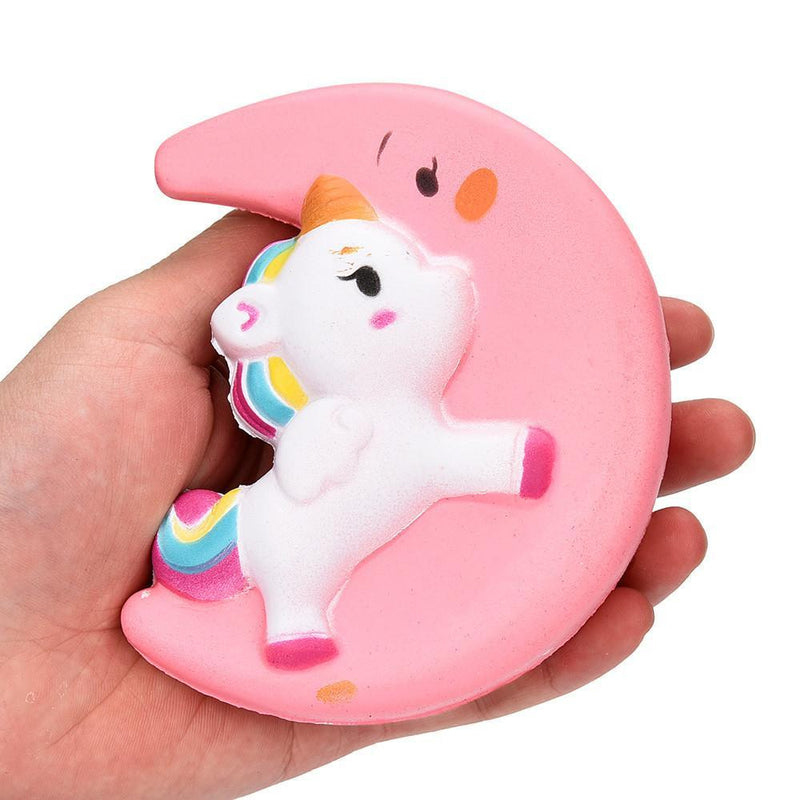 Unicorn moon squishy - baby toys - food squishy - magical unicorns - moons