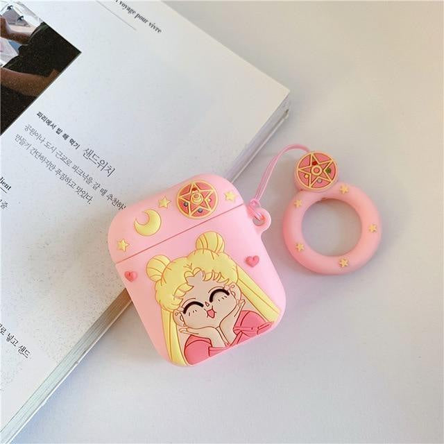 Kawaii usagi serena magical girl airpod case apple air pods